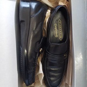 Florsheim Comfortech RivaMoc Toe Bit Black Leather